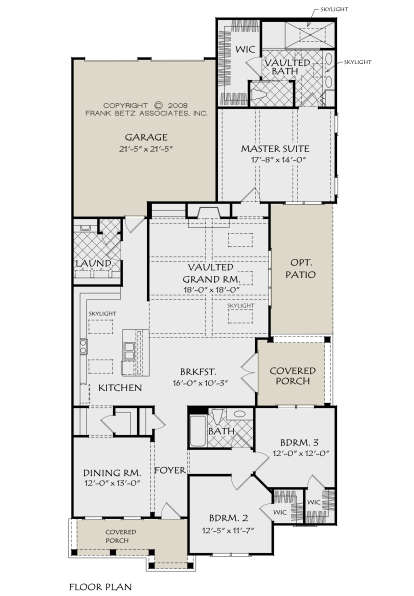 Main Floor for House Plan #8594-00198