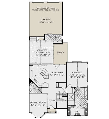 Main Floor for House Plan #8594-00199