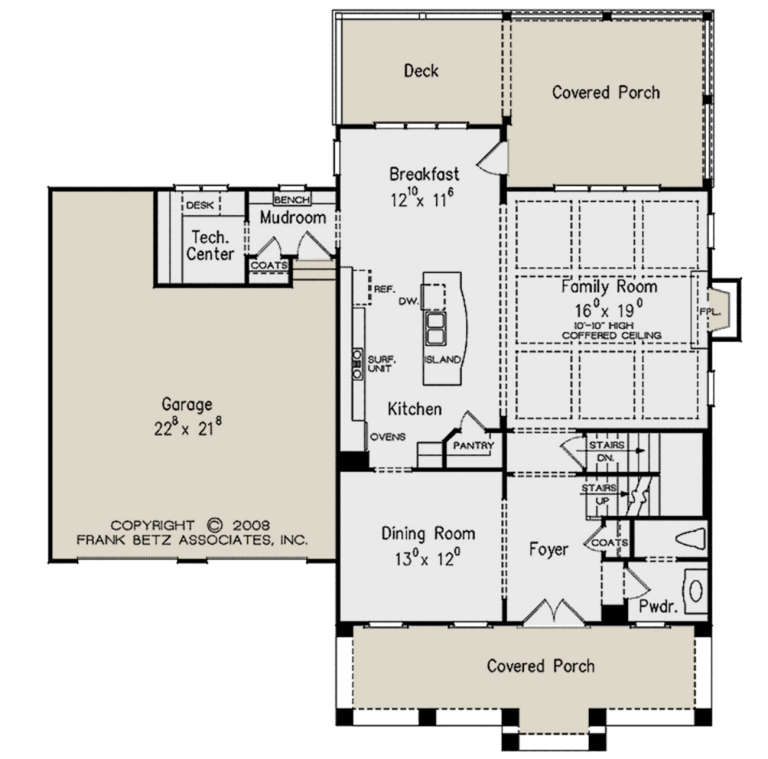 House Plan House Plan #21024 Drawing 1