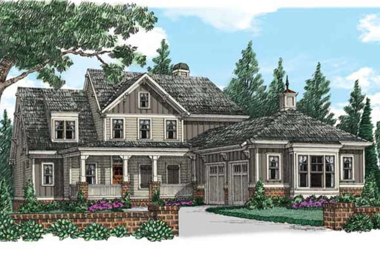 House Plan House Plan #21025 Front Elevation 