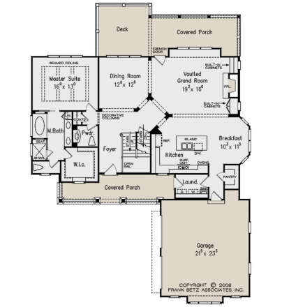 Main Floor for House Plan #8594-00201