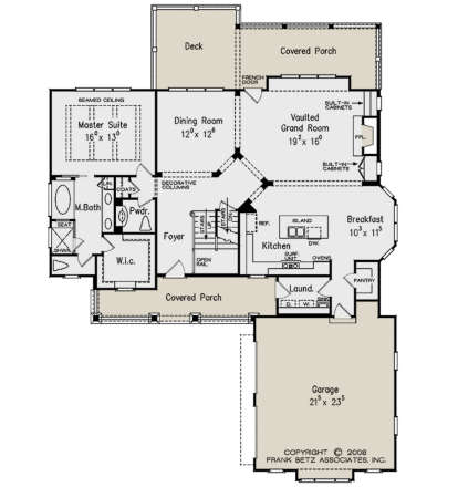 Main Floor for House Plan #8594-00201