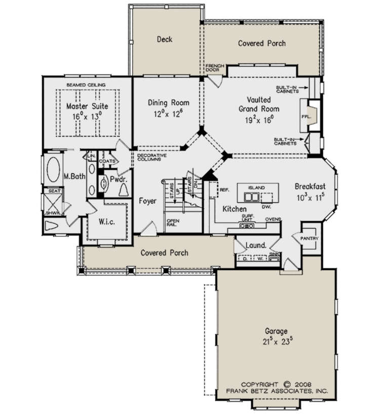House Plan House Plan #21025 Drawing 1