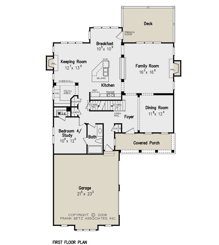 House Plan House Plan #21026 Drawing 1