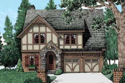 Tudor House Plan #8594-00204 Elevation Photo