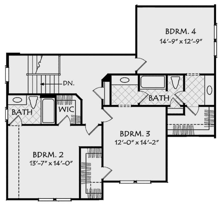 House Plan House Plan #21028 Drawing 2