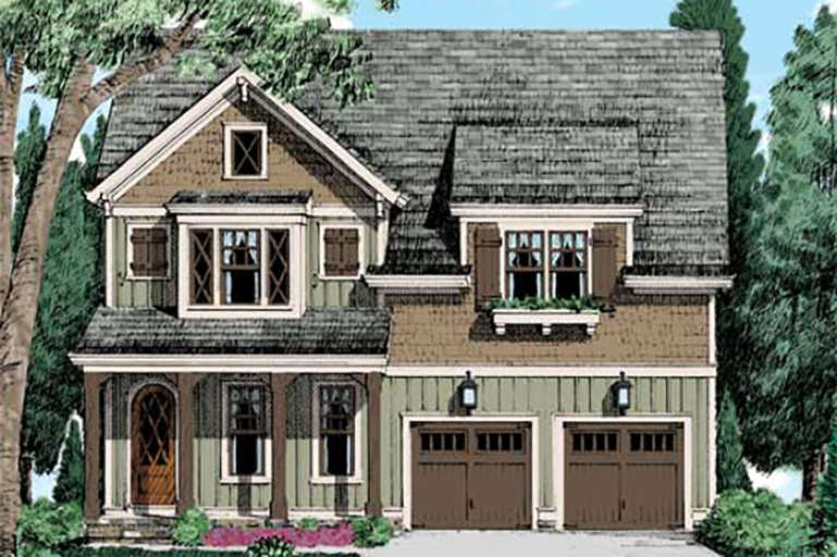 House Plan House Plan #21029 Front Elevation 