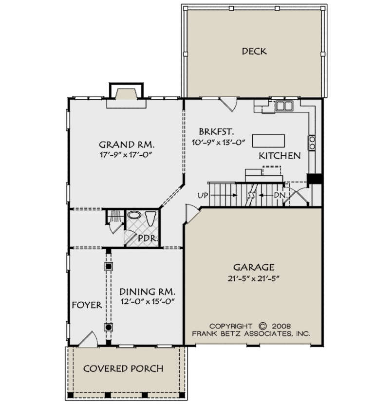 House Plan House Plan #21029 Drawing 1