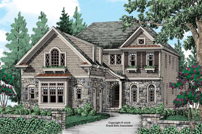 House Plan House Plan #21030 Front Elevation 