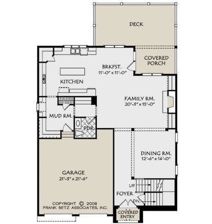 Main Floor for House Plan #8594-00207