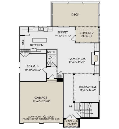 Main Floor for House Plan #8594-00208