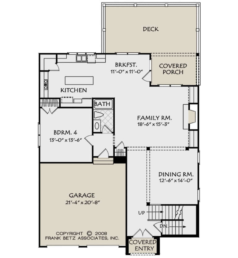 House Plan House Plan #21032 Drawing 1