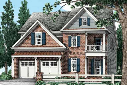 Traditional House Plan #8594-00209 Elevation Photo