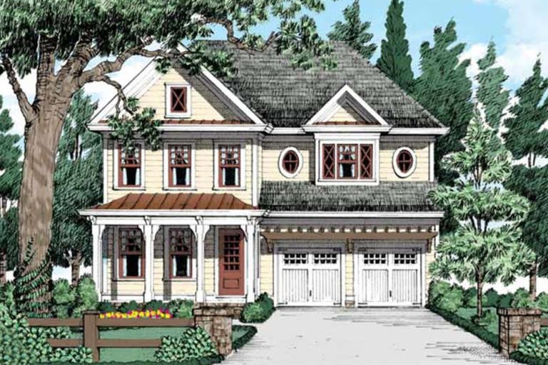 House Plan House Plan #21034 Front Elevation 