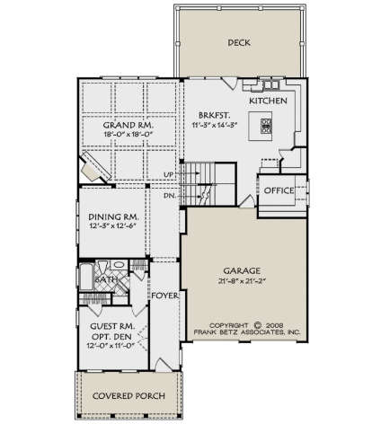 Main Floor for House Plan #8594-00210