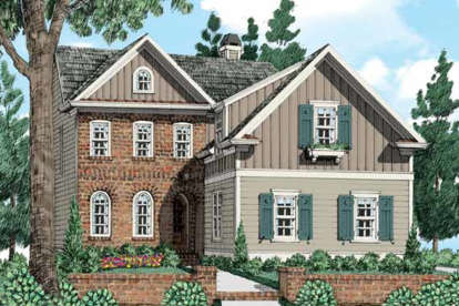 Traditional House Plan #8594-00211 Elevation Photo