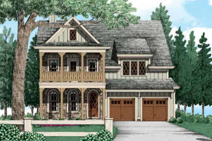 French Country House Plan #8594-00212 Elevation Photo