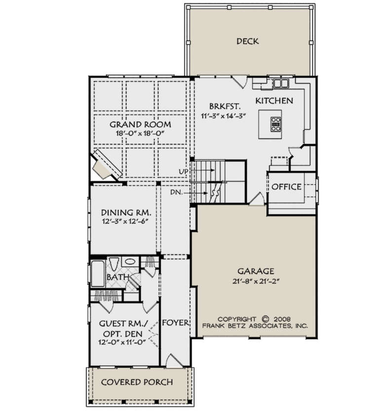 House Plan House Plan #21036 Drawing 1