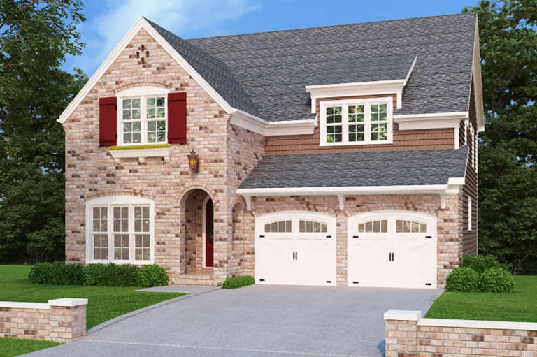 House Plan House Plan #21037 Front Elevation 