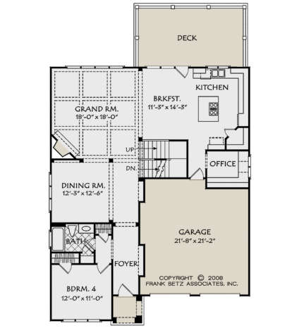 Main Floor for House Plan #8594-00213
