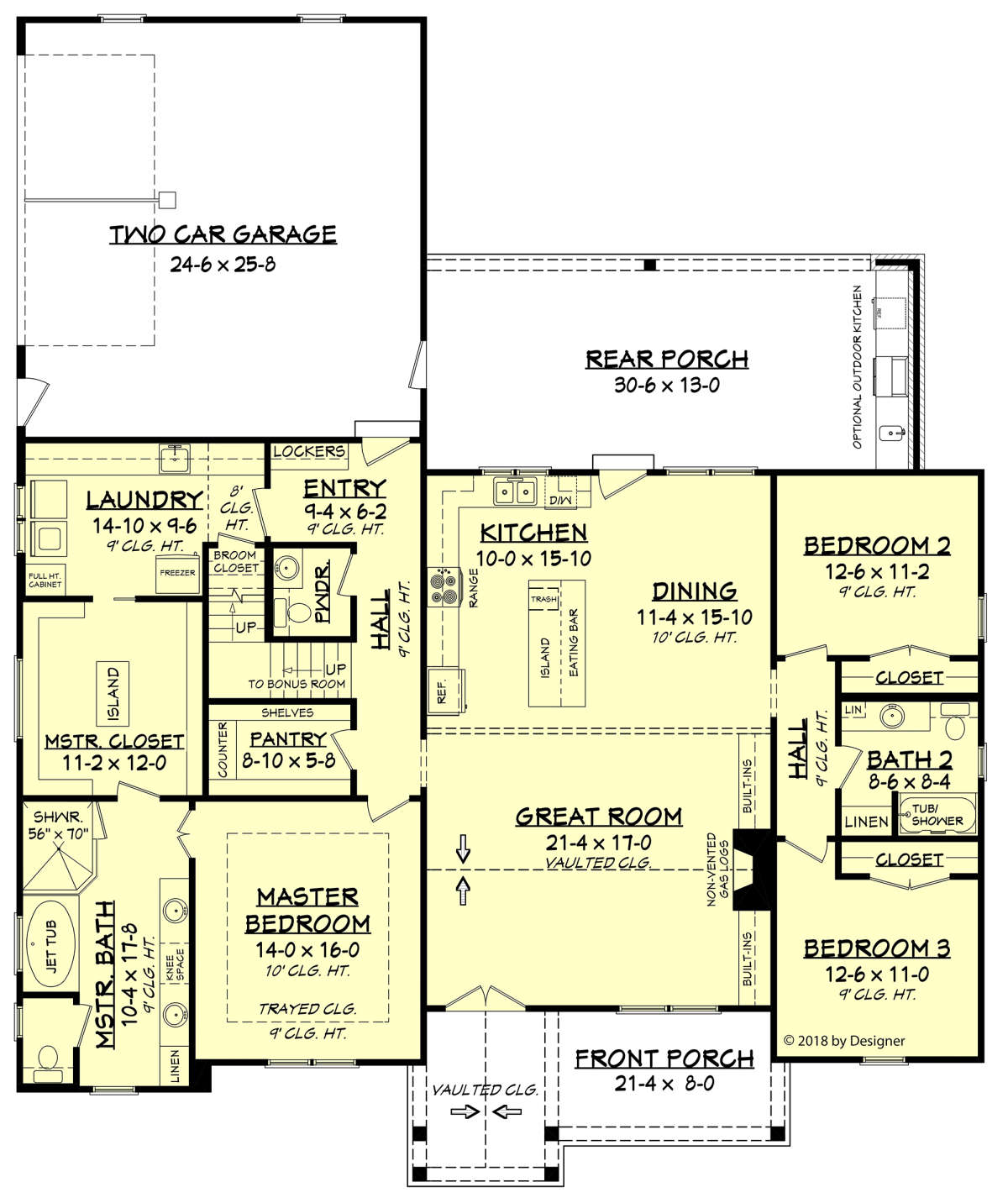 Modern Farmhouse Plan 2 201 Square Feet 3 Bedrooms 2 5