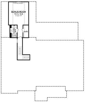 Second Floor for House Plan #041-00190