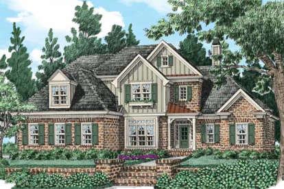 Traditional House Plan #8594-00215 Elevation Photo