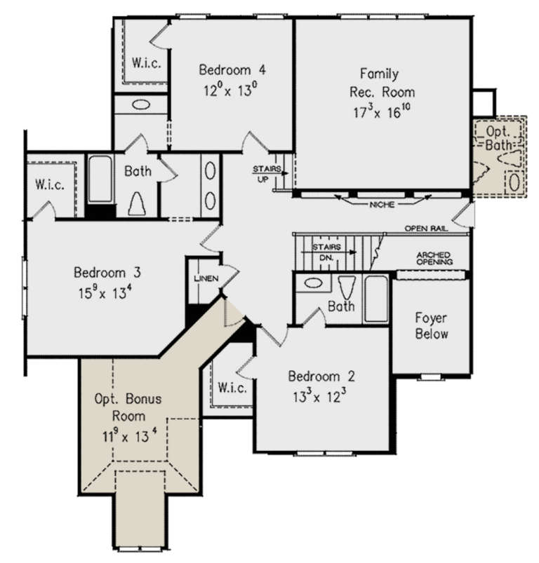 House Plan House Plan #21040 Drawing 2