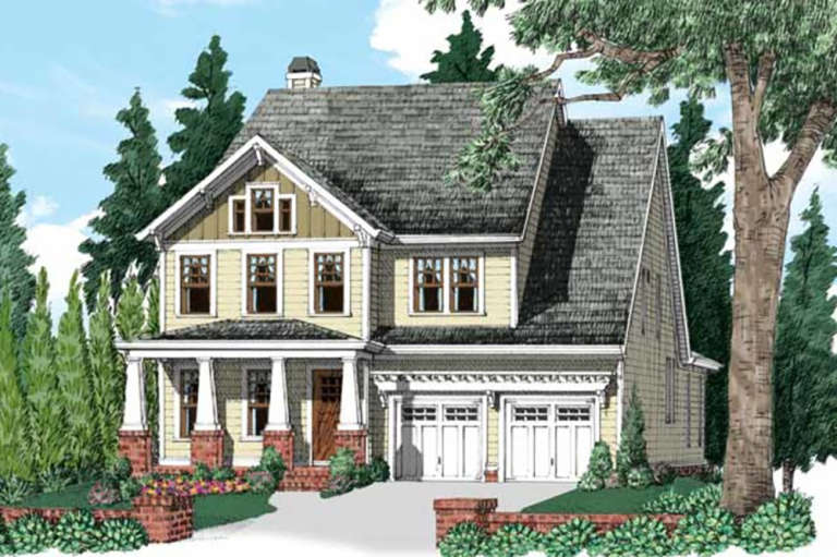 House Plan House Plan #21041 Front Elevation 