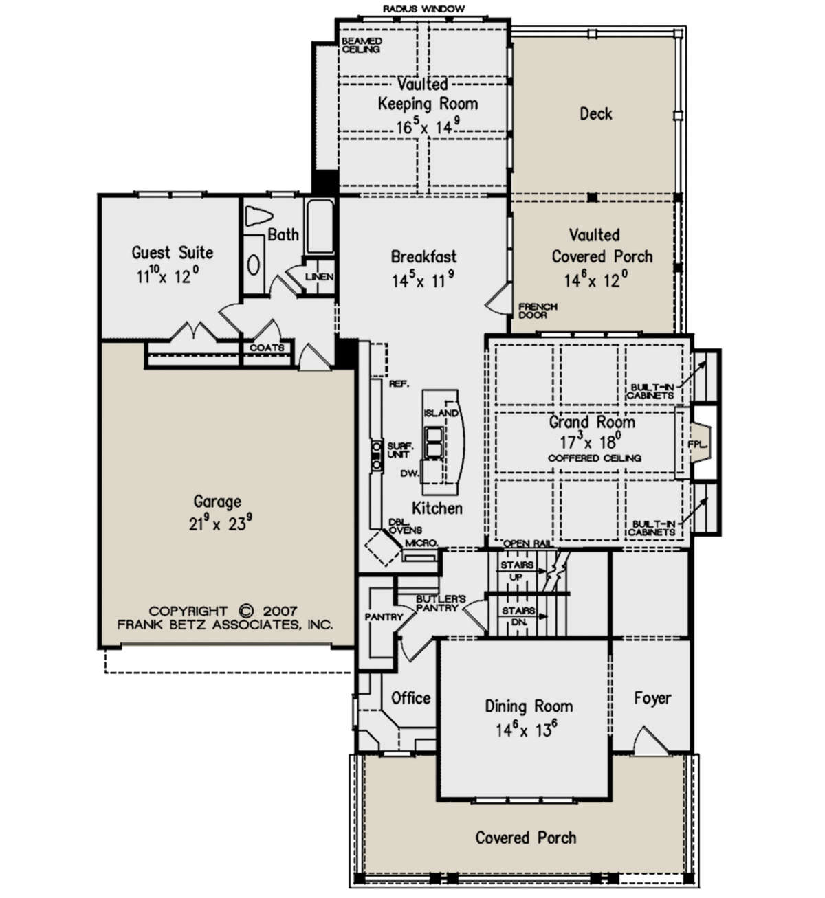 Main Floor for House Plan #8594-00218