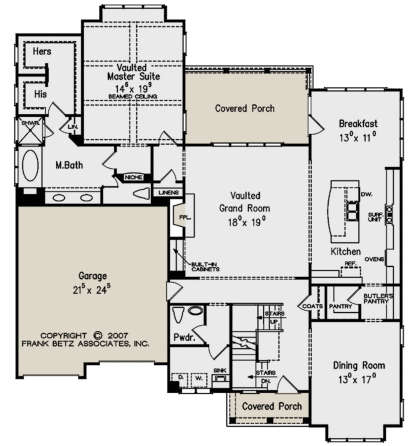 Main Floor for House Plan #8594-00219