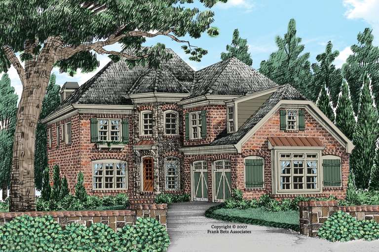 House Plan House Plan #21045 Front Elevation 