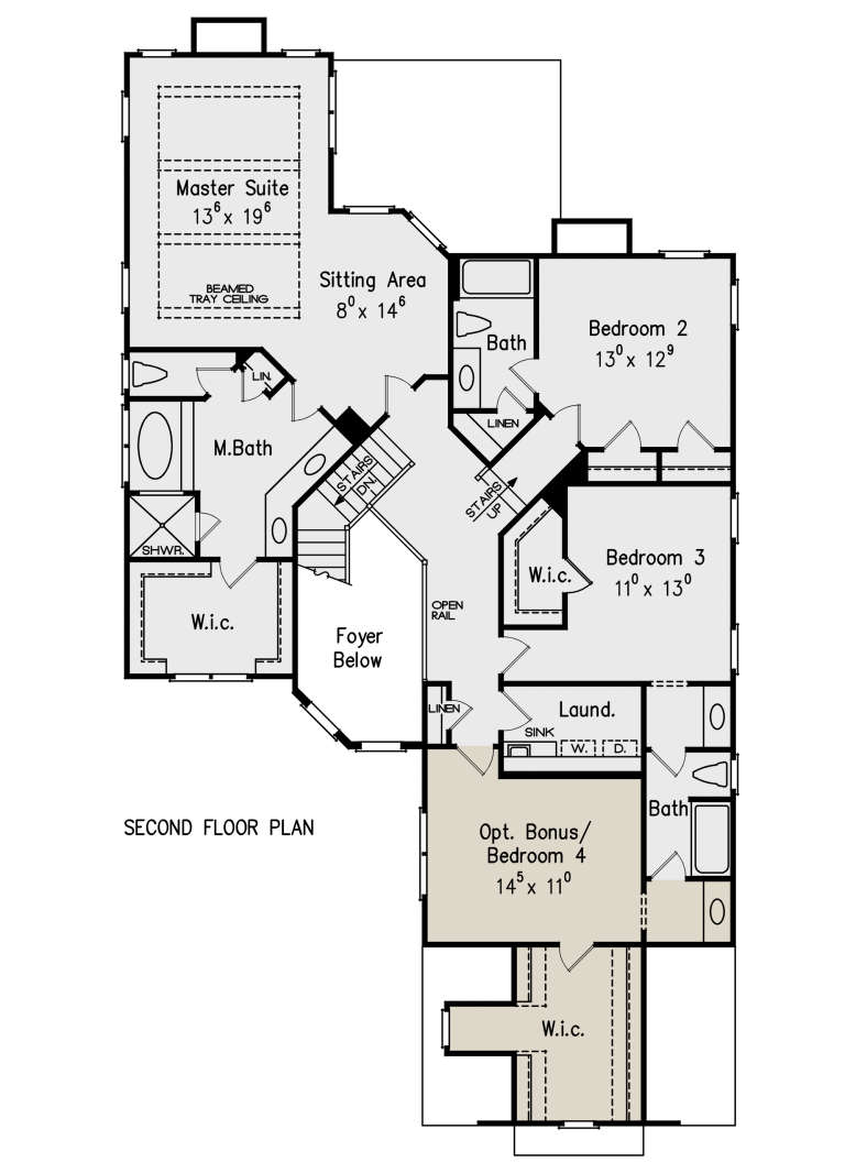 House Plan House Plan #21045 Drawing 2