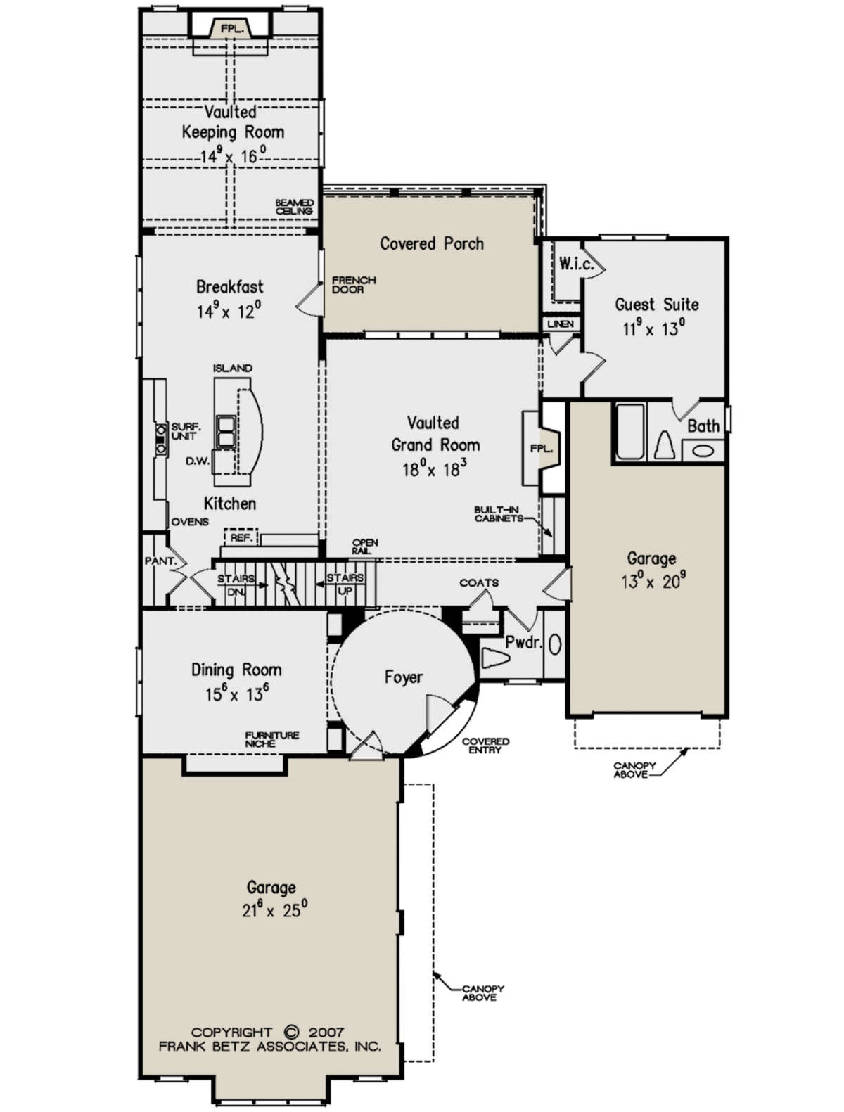 Main Floor for House Plan #8594-00221