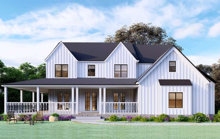 House Plan House Plan #21048 Front Elevation 