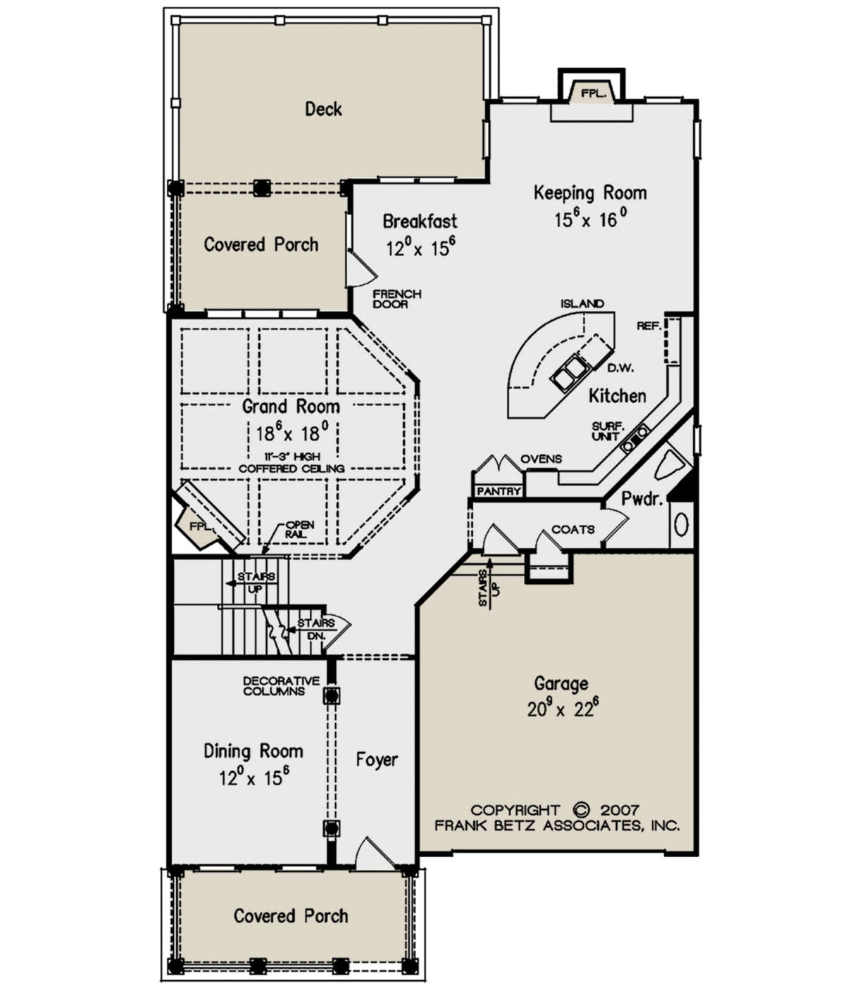 Main Floor for House Plan #8594-00223