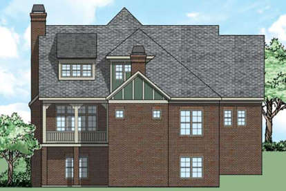 European House Plan #8594-00224 Elevation Photo