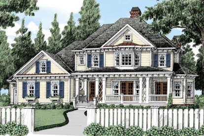 Farmhouse House Plan #8594-00225 Elevation Photo