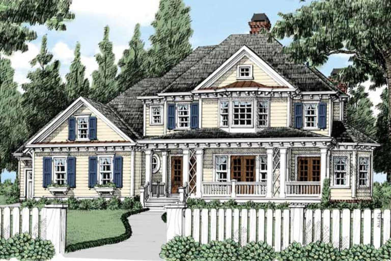 House Plan House Plan #21052 Front Elevation 