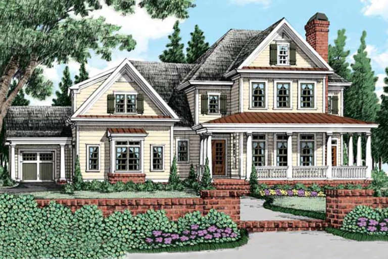 House Plan House Plan #21053 Front Elevation 