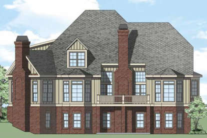 European House Plan #8594-00227 Elevation Photo