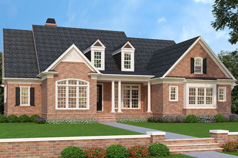 House Plan House Plan #21057 Front Elevation 