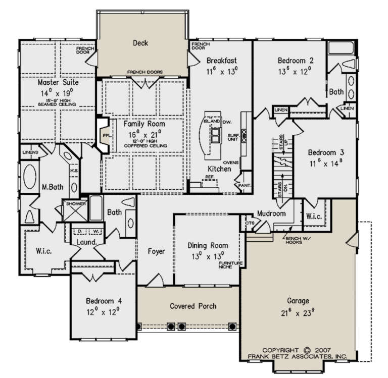 House Plan House Plan #21057 Drawing 1