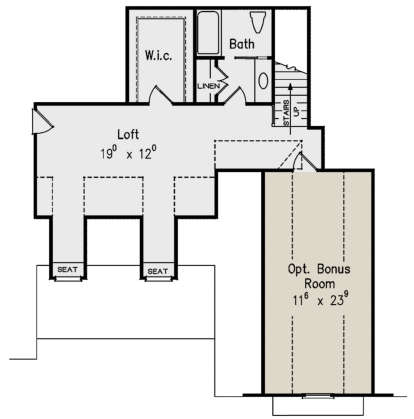 Second Floor for House Plan #8594-00229