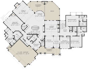 Main Floor for House Plan #699-00135
