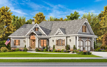House Plan House Plan #21061 Front Elevation 