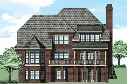 European House Plan #8594-00231 Elevation Photo