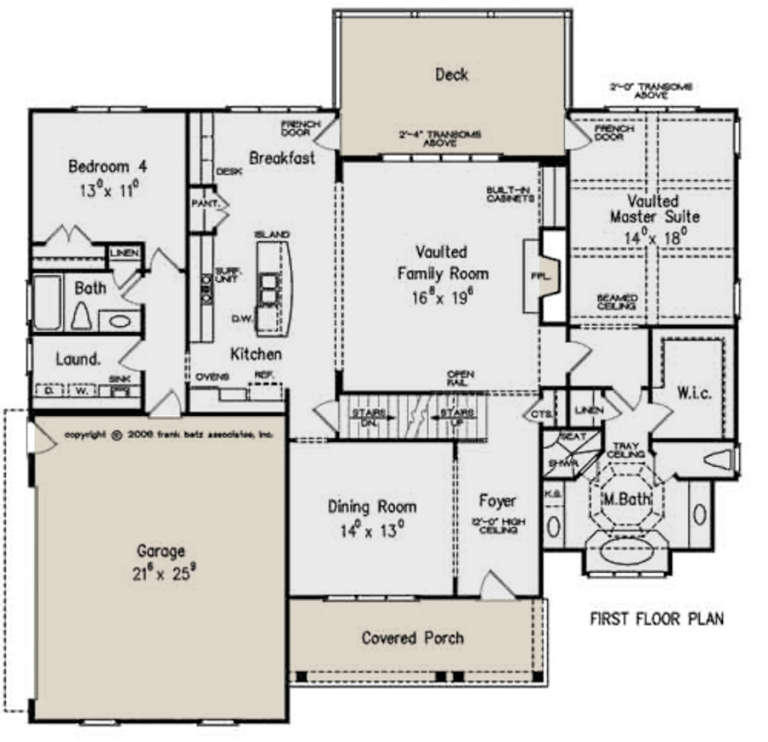 House Plan House Plan #21063 Drawing 1