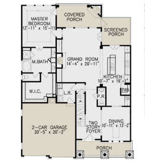 Main Floor for House Plan #699-00143