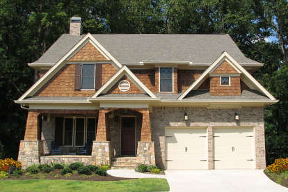 Northwest House Plan #699-00147 Elevation Photo